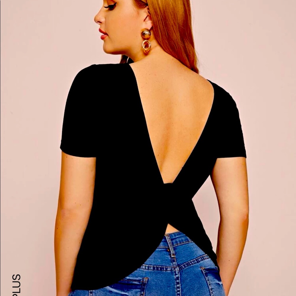 Black Top Open in the back